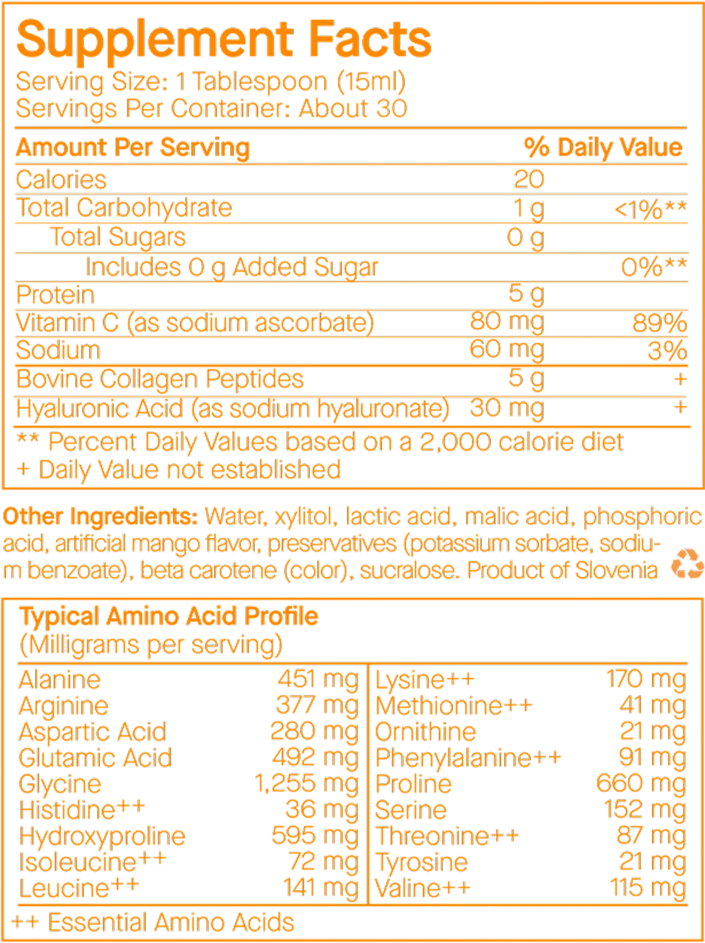 E27 Supplement Facts